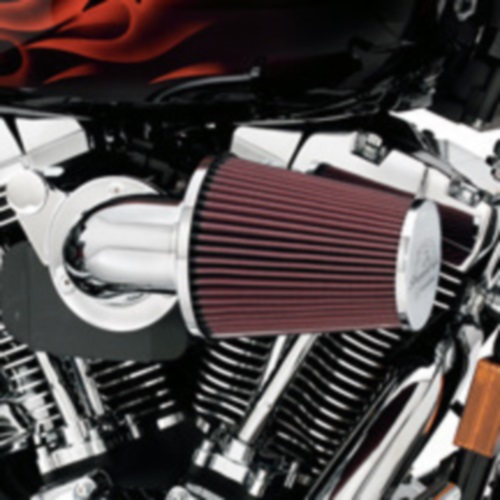 HarleyDavidson Screamin Eagle Heavy Breather Air Cleaner Kit Chrome eBay