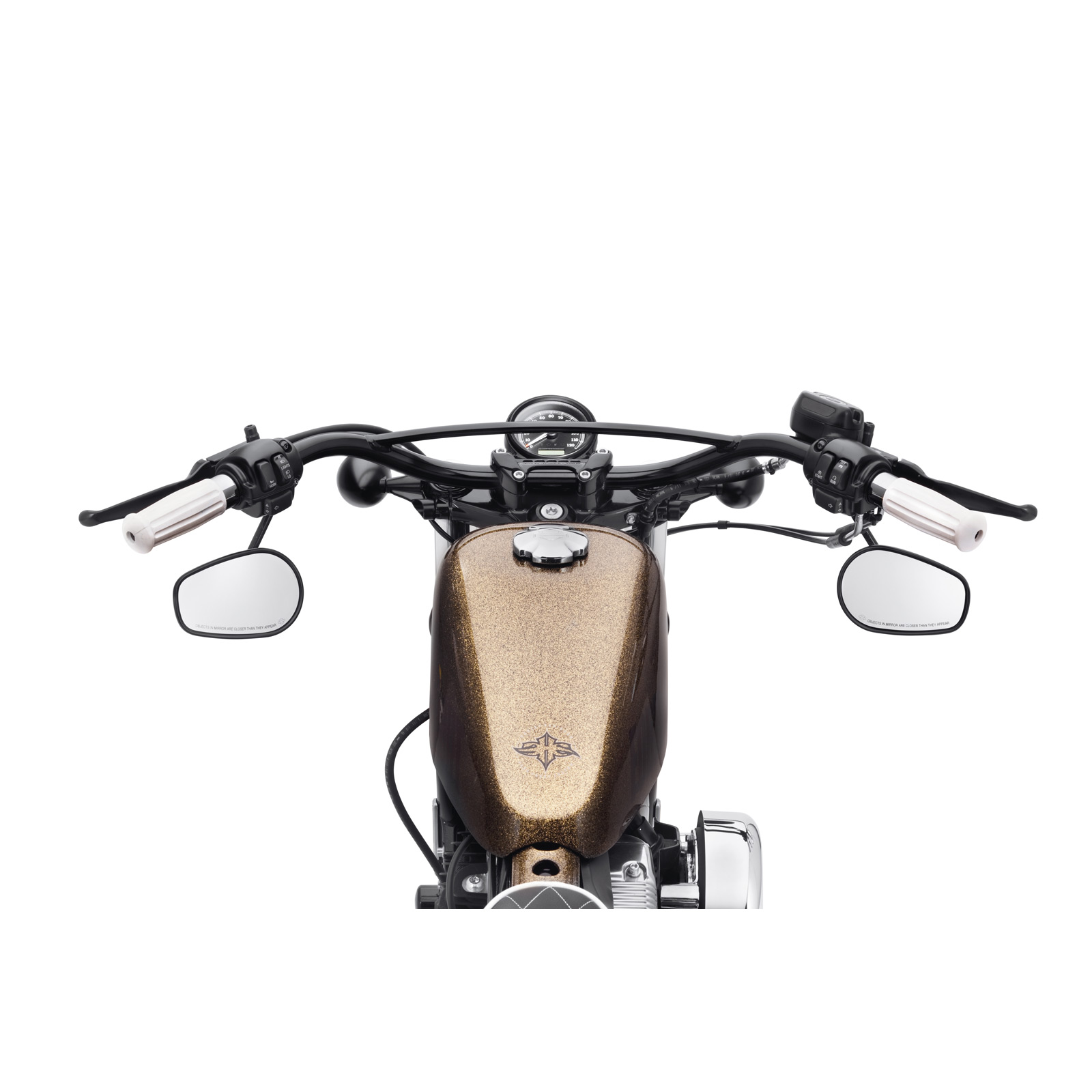 Genuine HarleyDavidson Gloss Black Hollywood Motorcycle Handlebars