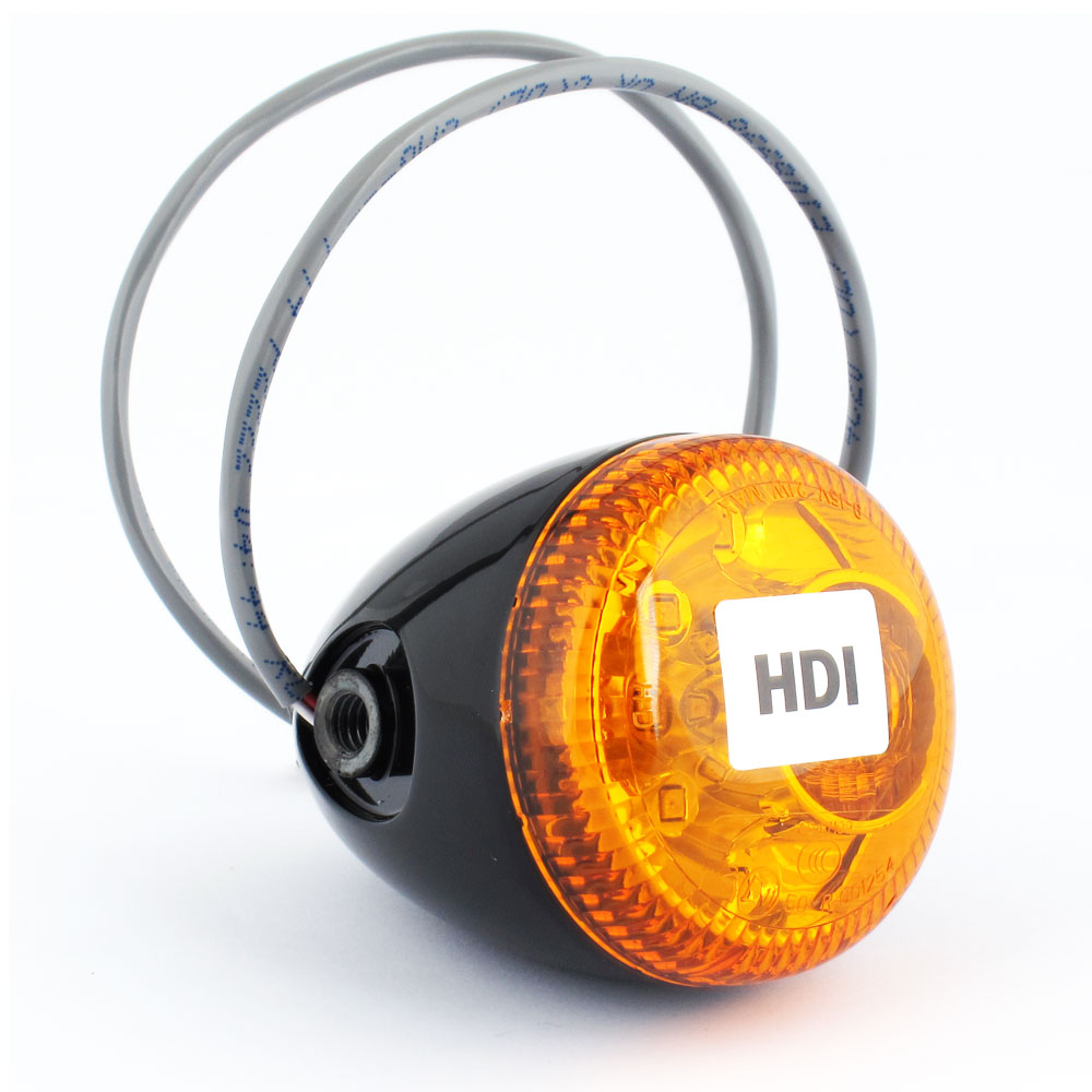 Genuine HarleyDavidson 6940609 Turn Signal Assembly Right Rear Black