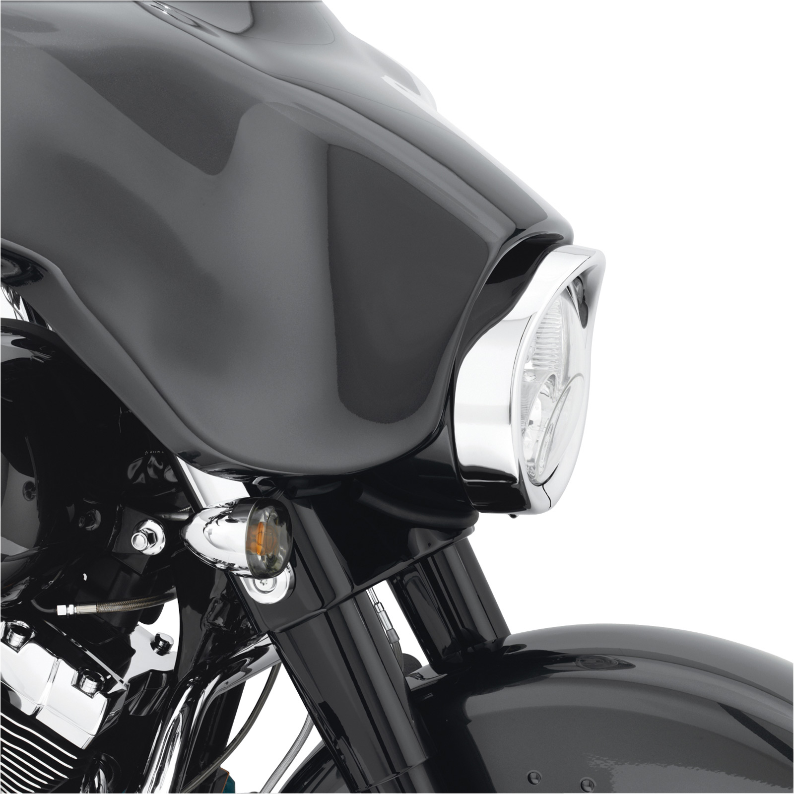 Genuine HarleyDavidson Visor Style Trim Head Lamp Ring