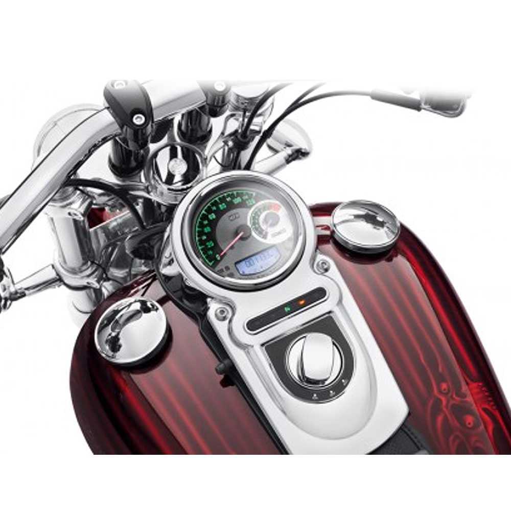 HarleyDavidson Combo Digital Speedo Tacho Analogue Alumin Dyna 0411
