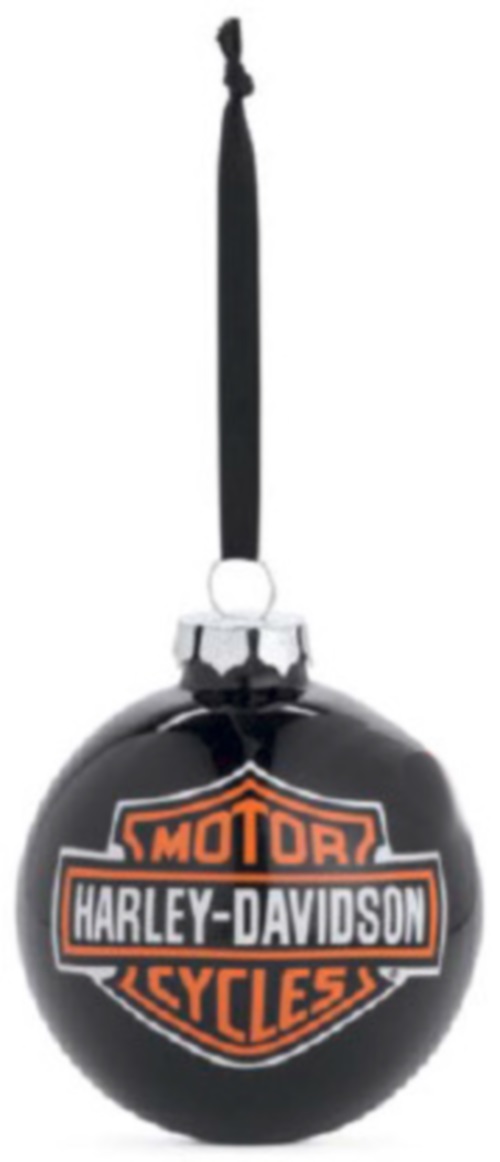 harley davidson black bar and shield logo ball christmas harley davidson black bar and shield logo ball christmas