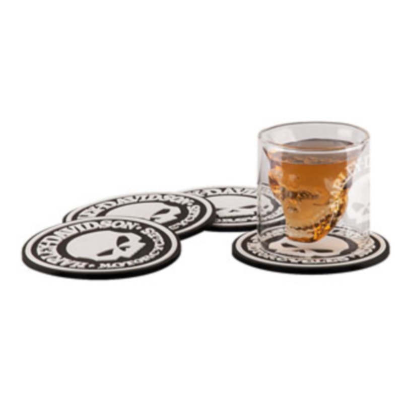 harley davidson skull coaster set christmas gift ebay harley davidson skull coaster set christmas gift ebay